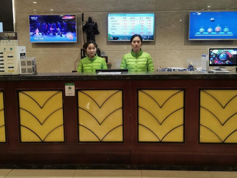 Greentree Inn Henan Hebi Hengshan Road Business Hotel Exterior foto